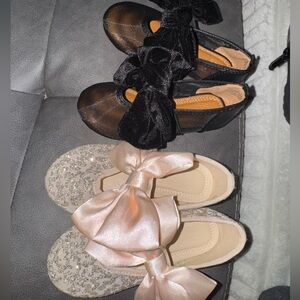 H&M Black and Pink Kids Shoes